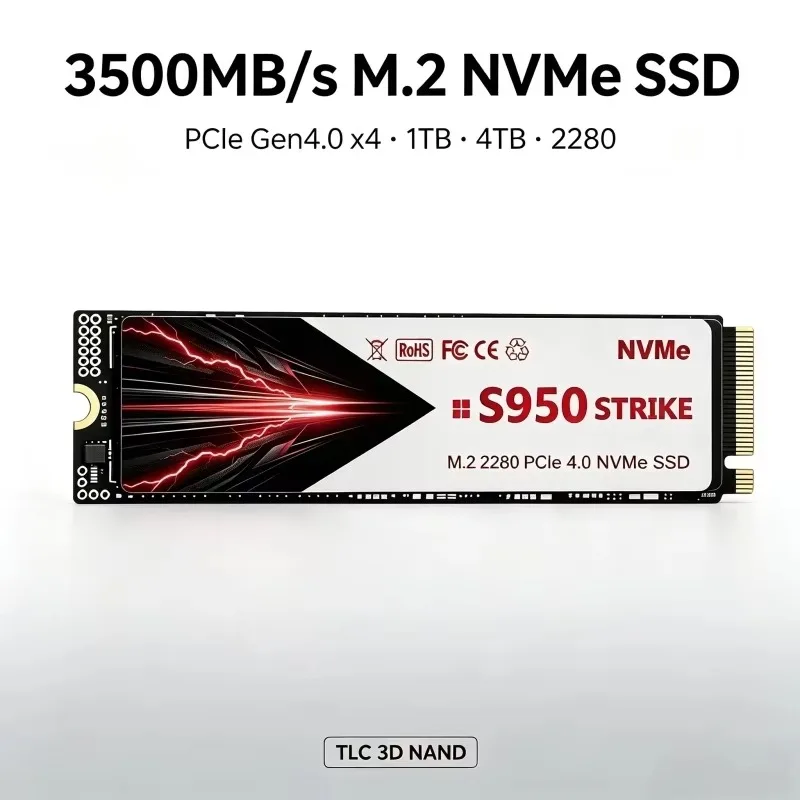 SSD รุ่น S950 ขนาด 500GB/1TB/2 - M.2 Nvme 4Tb Pcie 4.0 Ssd บทวิจารณ์และราคา