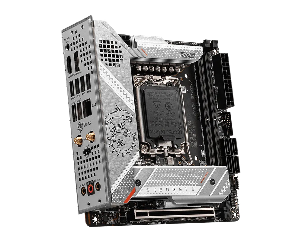 เมนบอร์ด MSI MPG Z790I EDGE WI - Lga 1700 Ddr5 Itx Motherboard บทวิจารณ์และราคา