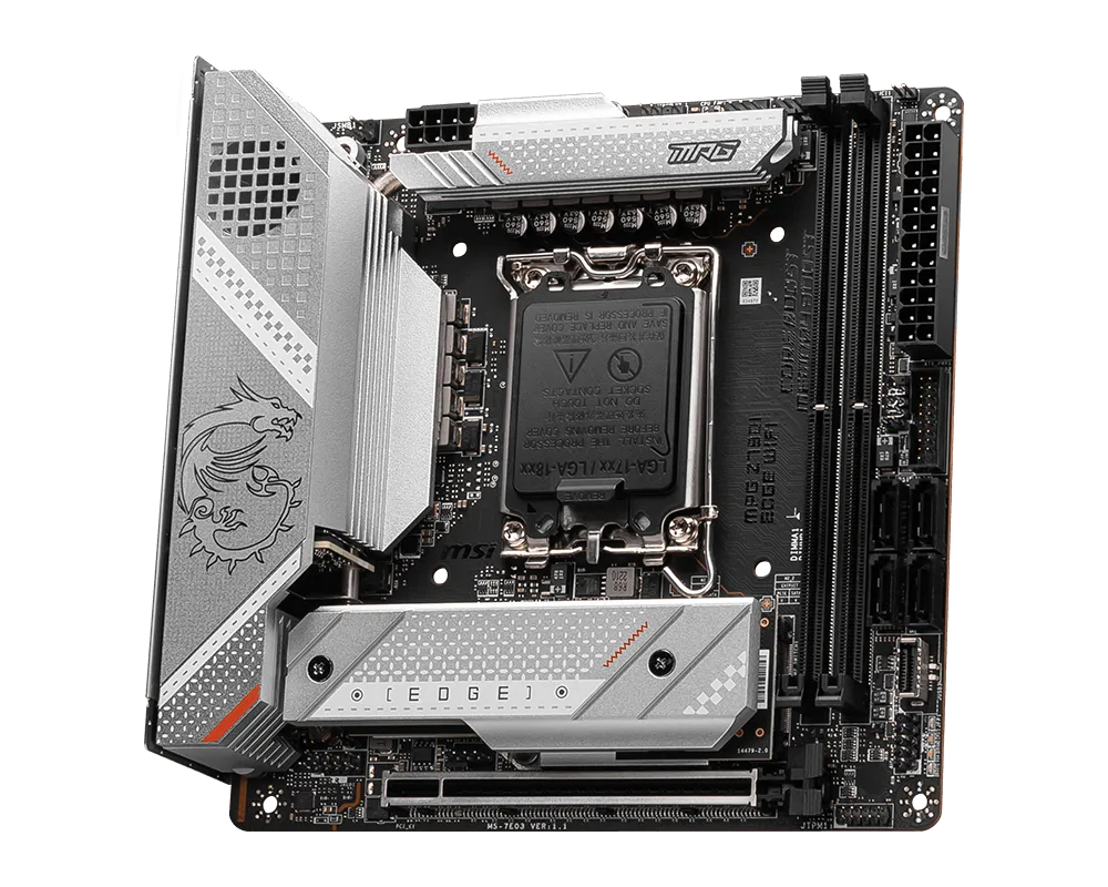 เมนบอร์ด MSI MPG Z790I EDGE WI - Lga 1700 Ddr5 Itx Motherboard บทวิจารณ์และราคา